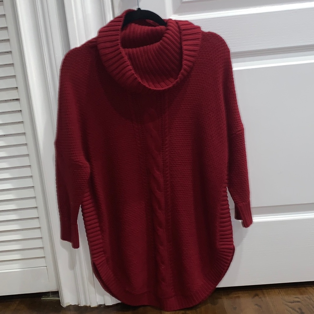 express red oversized sweater- never worn with tags